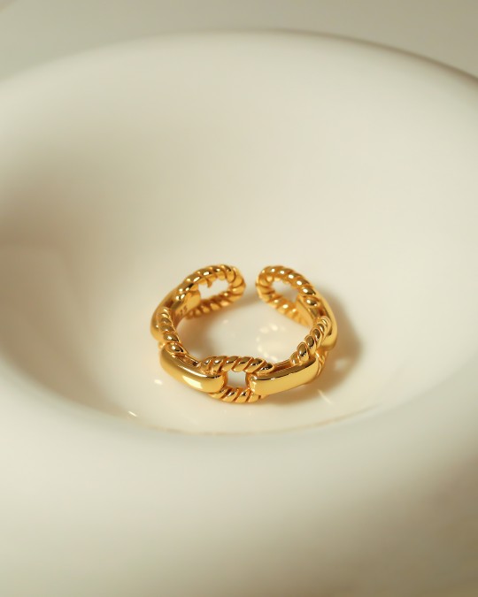 HAYDEN Gold Vermeil Ring 