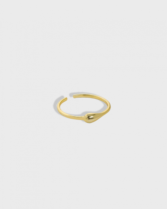 THEA Matte Gold Vermeil Ring 